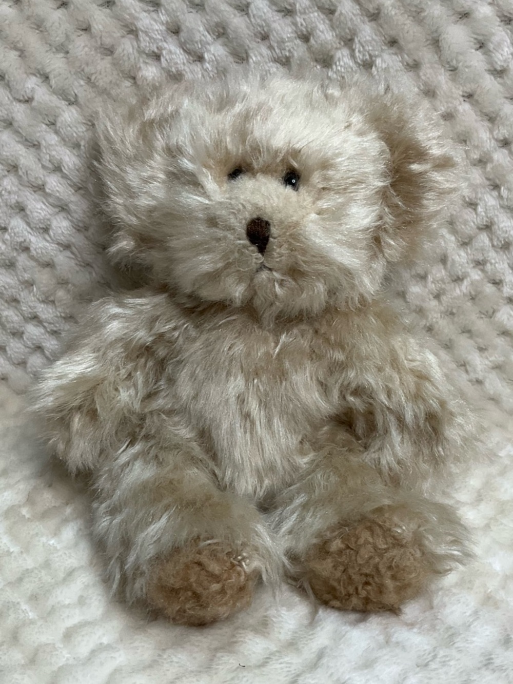Russ Berrie Plush Radcliffe 3282 Tan Teddy Bear Stuffed Animal Toy No Bow